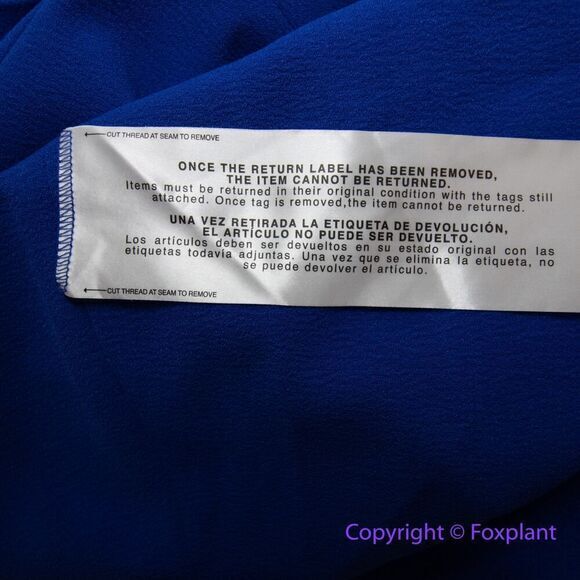 New! Dress the Population Tiffany One Shoulder Midi Dress Electric Blue, size S‎ - Picture 15 of 16